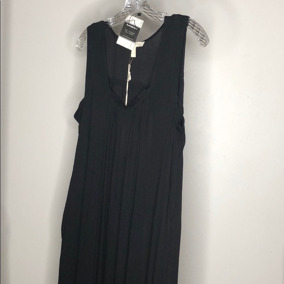 BLACK MIDI DRESS - Picture 4 of 10